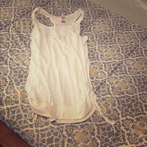 Junior’s tank top.